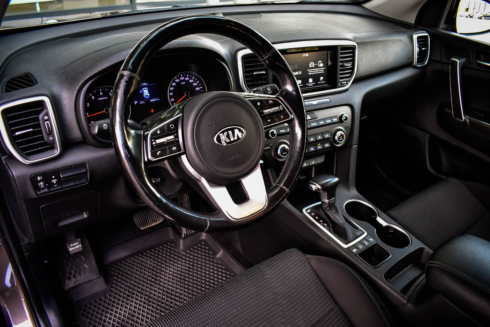 Kia Sportage, IV Рестайлинг 2.4 AT (184 л.с.) 4WD 2019