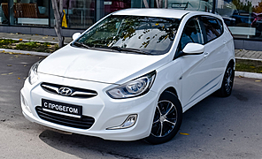 Hyundai Solaris, I 1.4 AT (107 л.с.)