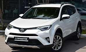 Toyota RAV4, IV (XA40) Рестайлинг 2.0 CVT (146 л.с.) 4WD