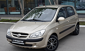 Hyundai Getz, I Рестайлинг 1.4 AT (97 л.с.)