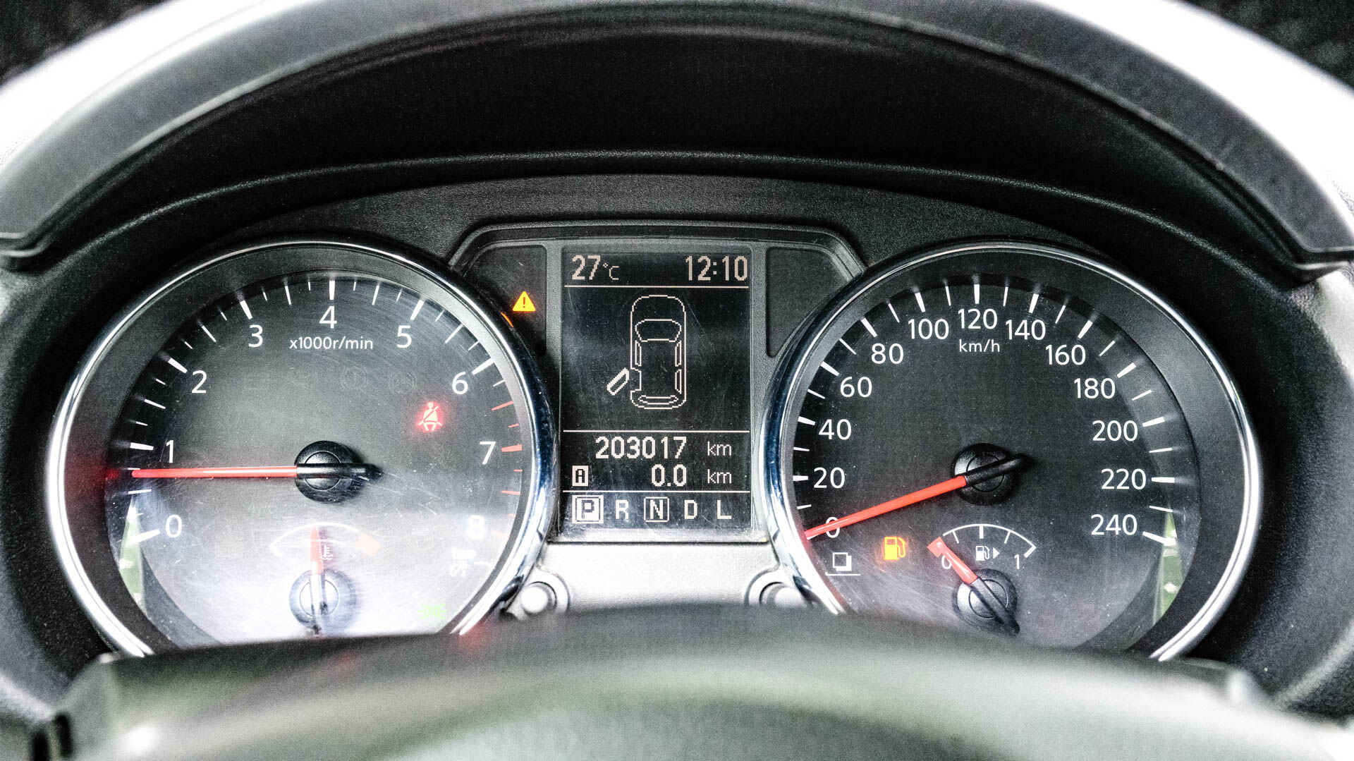 Nissan Qashqai, I Рестайлинг 1.6 CVT (117 л.с.) 2012