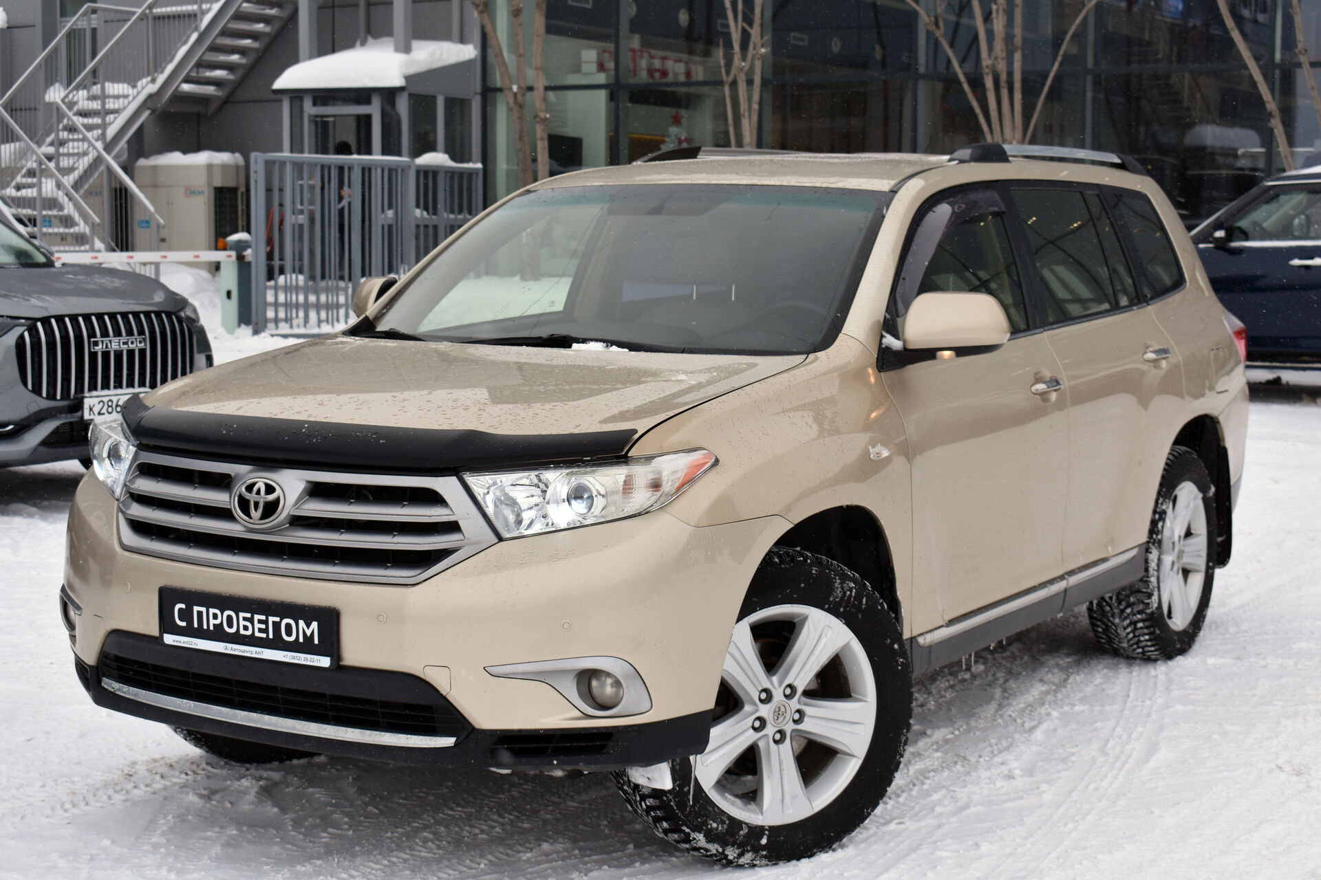 Toyota Highlander, II (XU40) Рестайлинг 3.5 AT (273 л.с.) 4WD 2012