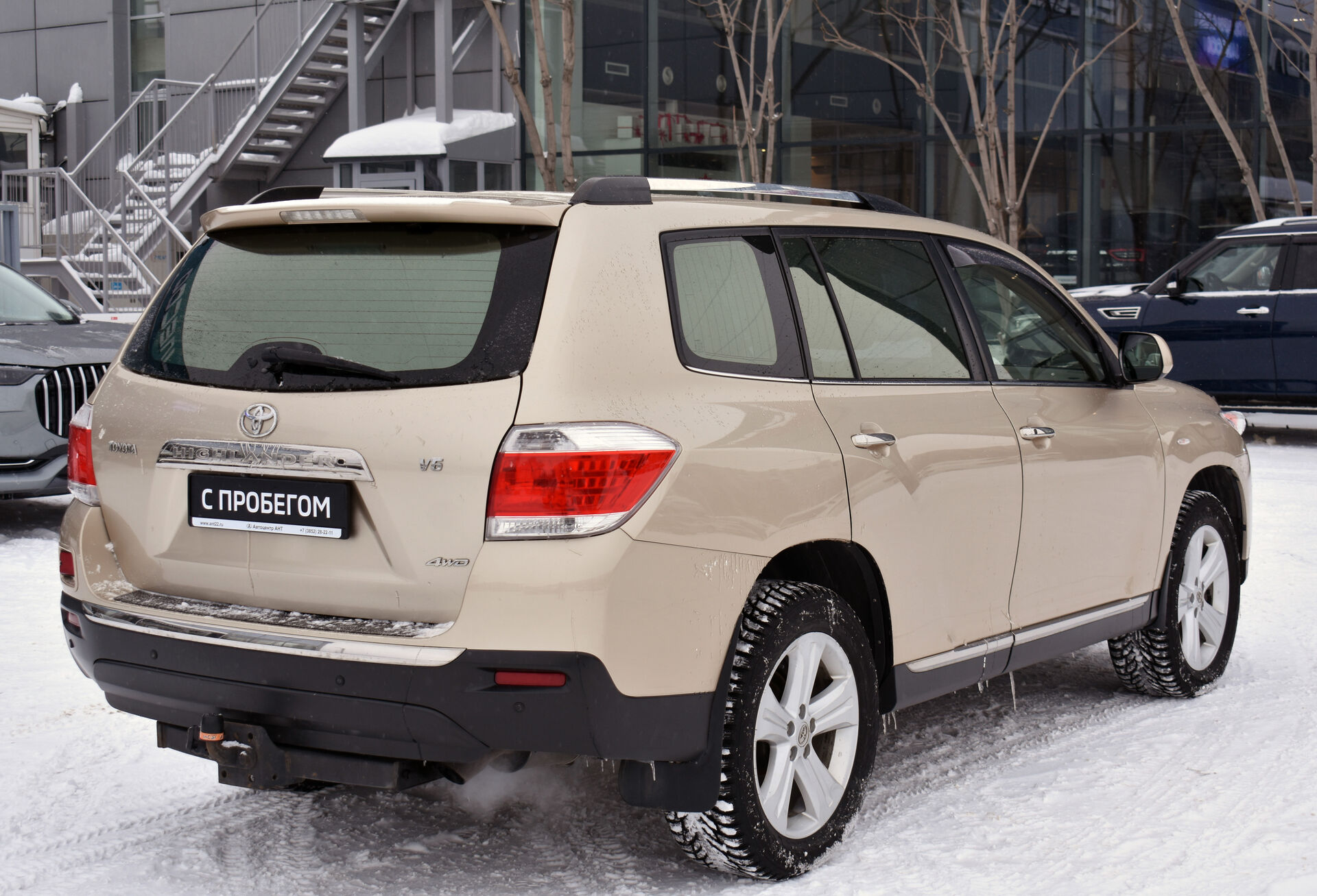 Toyota Highlander, II (XU40) Рестайлинг 3.5 AT (273 л.с.) 4WD 2012