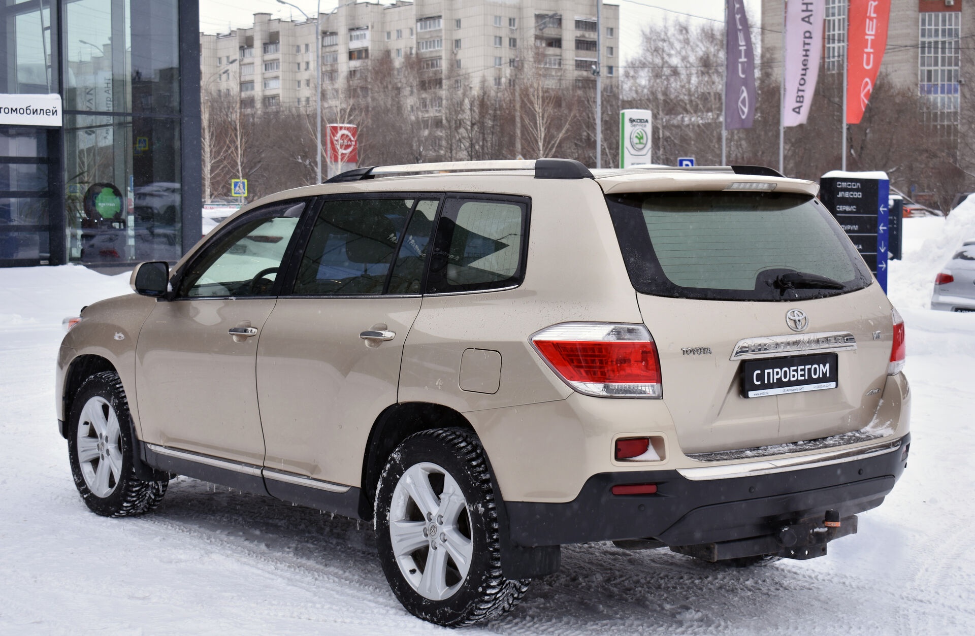Toyota Highlander, II (XU40) Рестайлинг 3.5 AT (273 л.с.) 4WD 2012