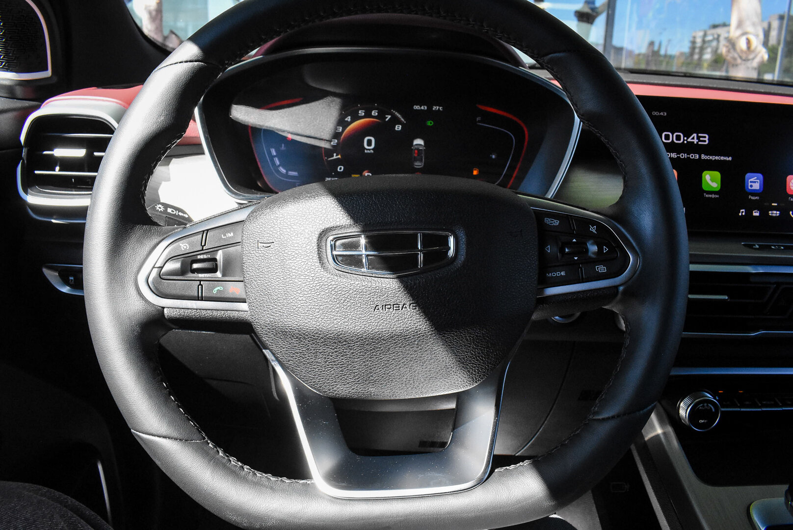 Geely Coolray, I 1.5 AMT (150 л.с.) 2023